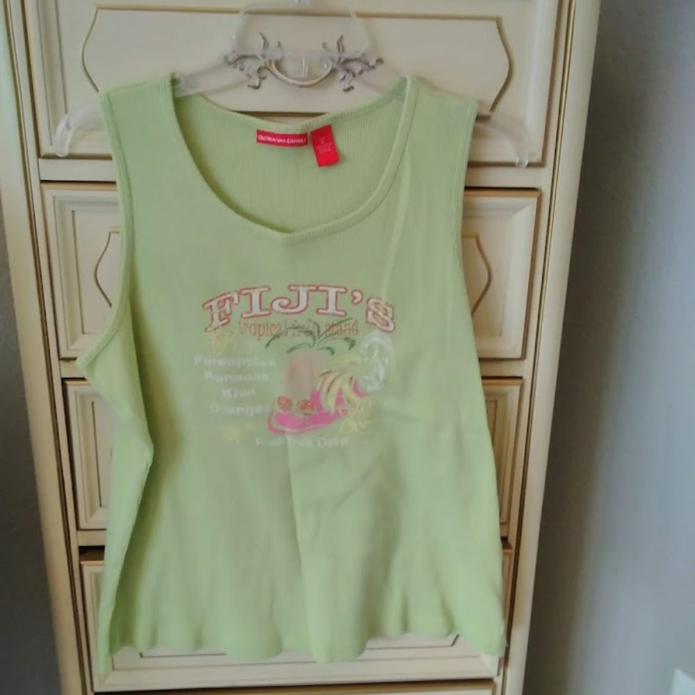 Gloria Vanderbilt rib Knit Tank